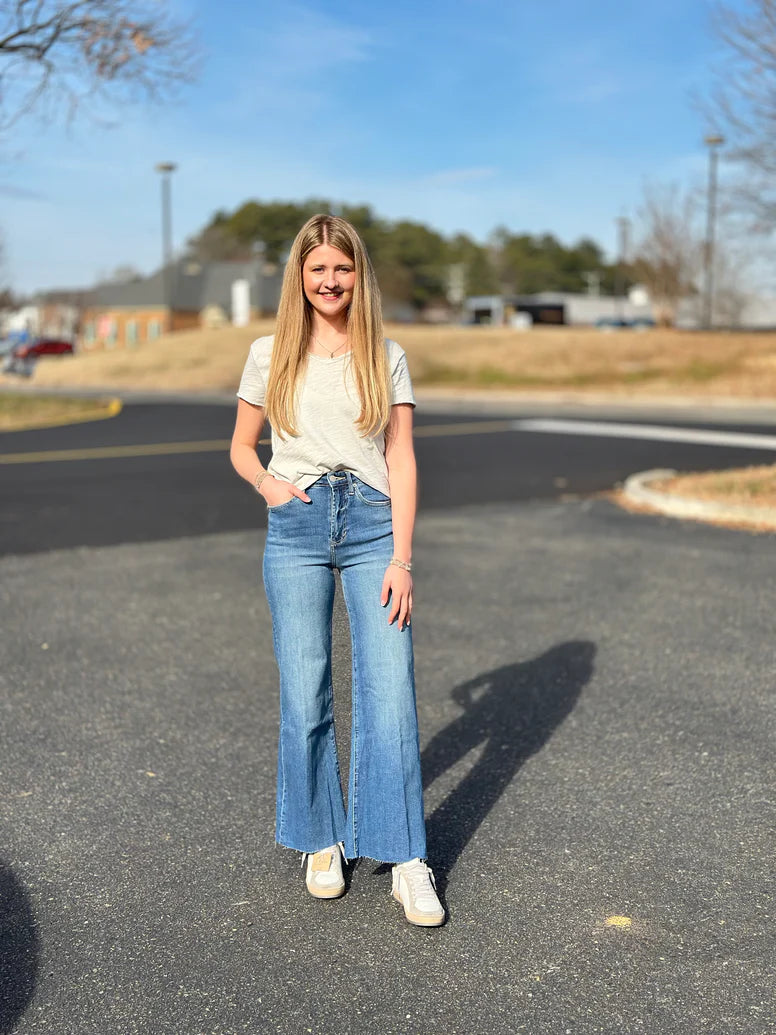 Vanya Slub Dawn Blue T-Shirt