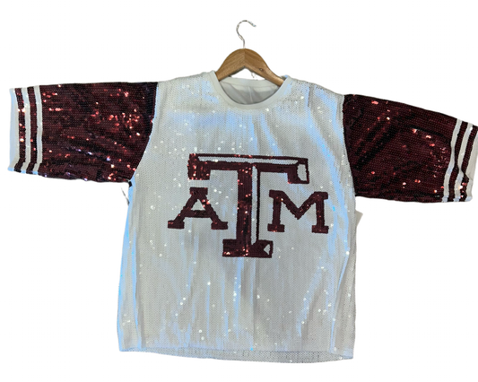 Texas Aggie Bling One Size Top
