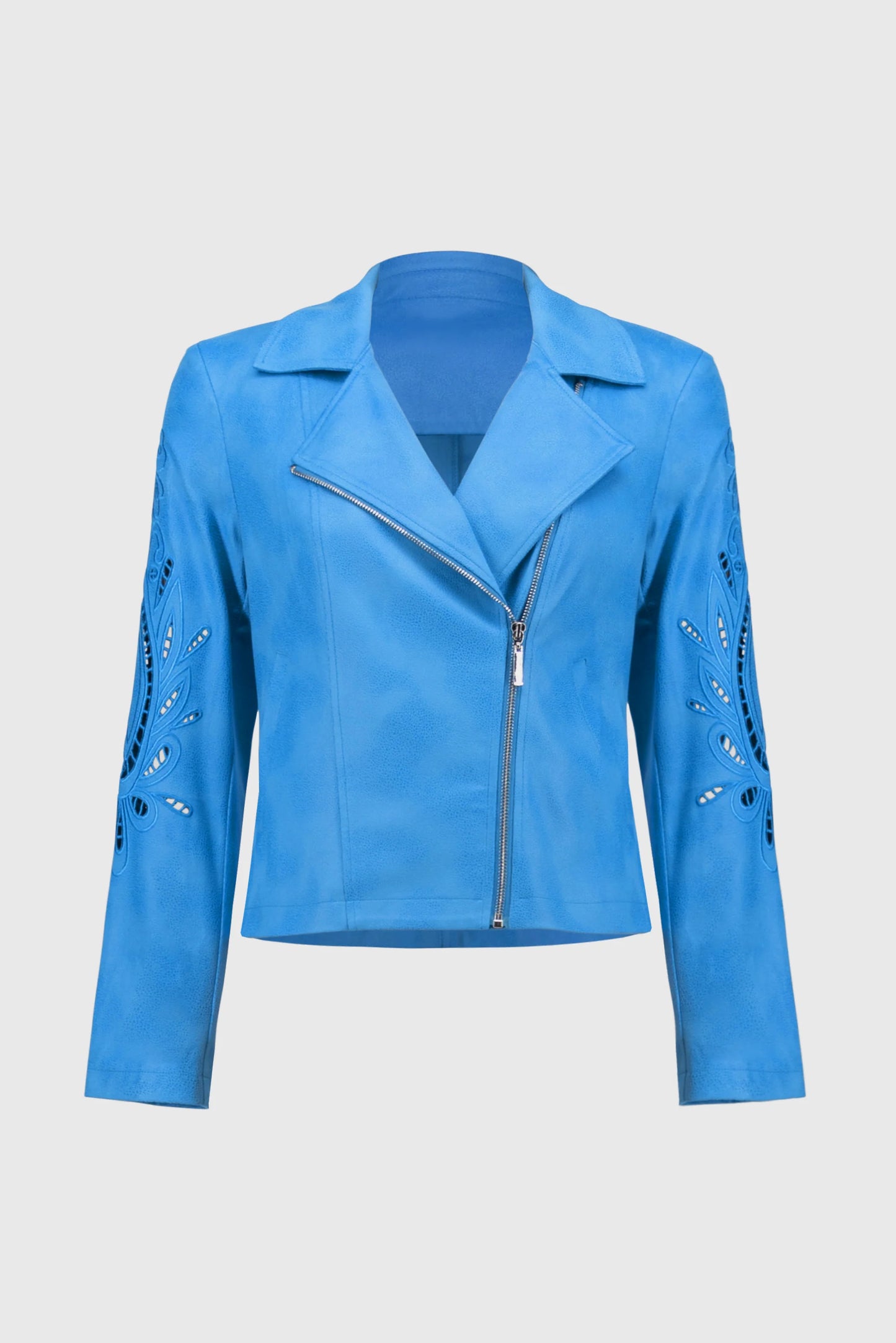 Zipper Closure Casual Jacket (Joseph Ribkoff)