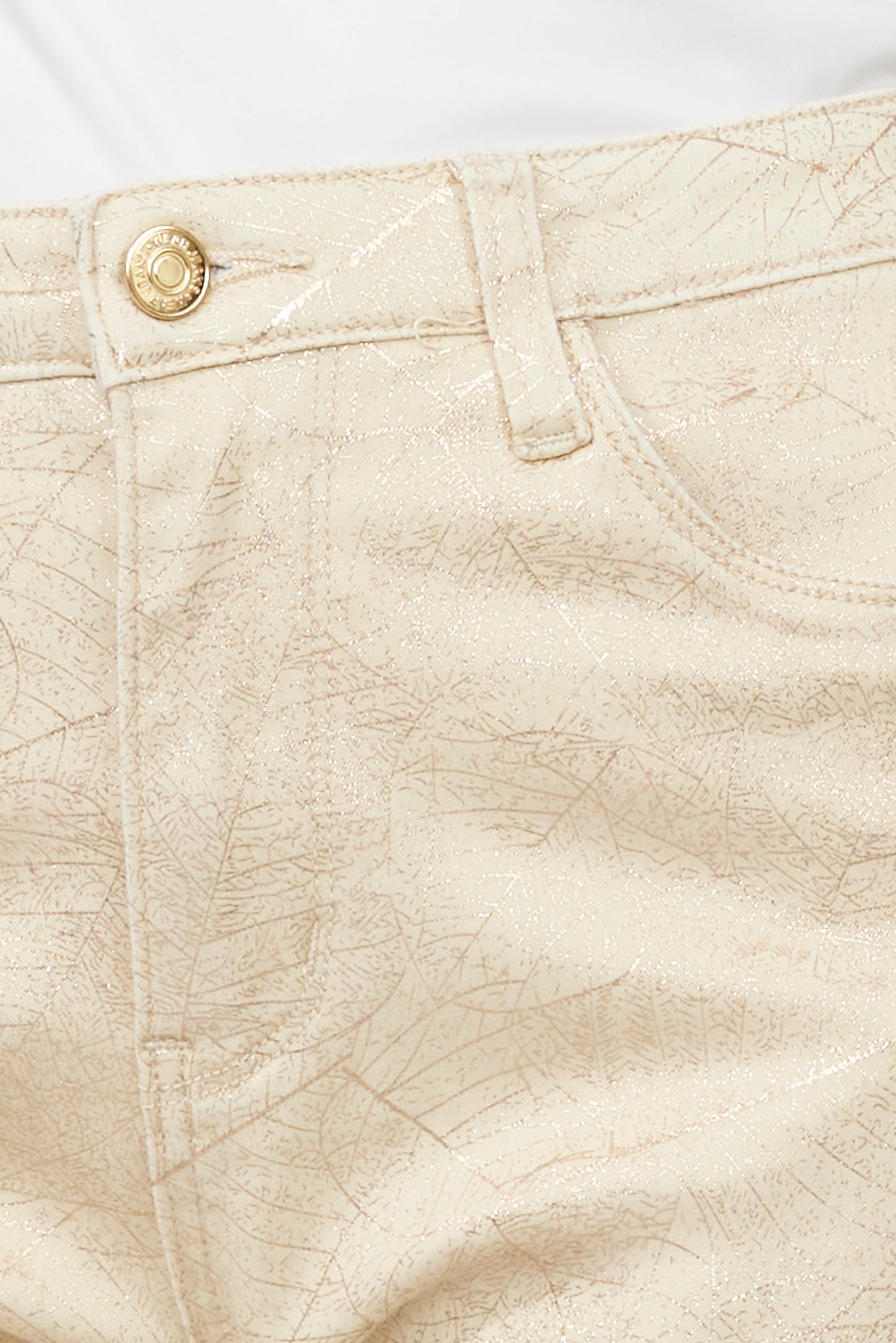 Casual Abstract Slim Pants